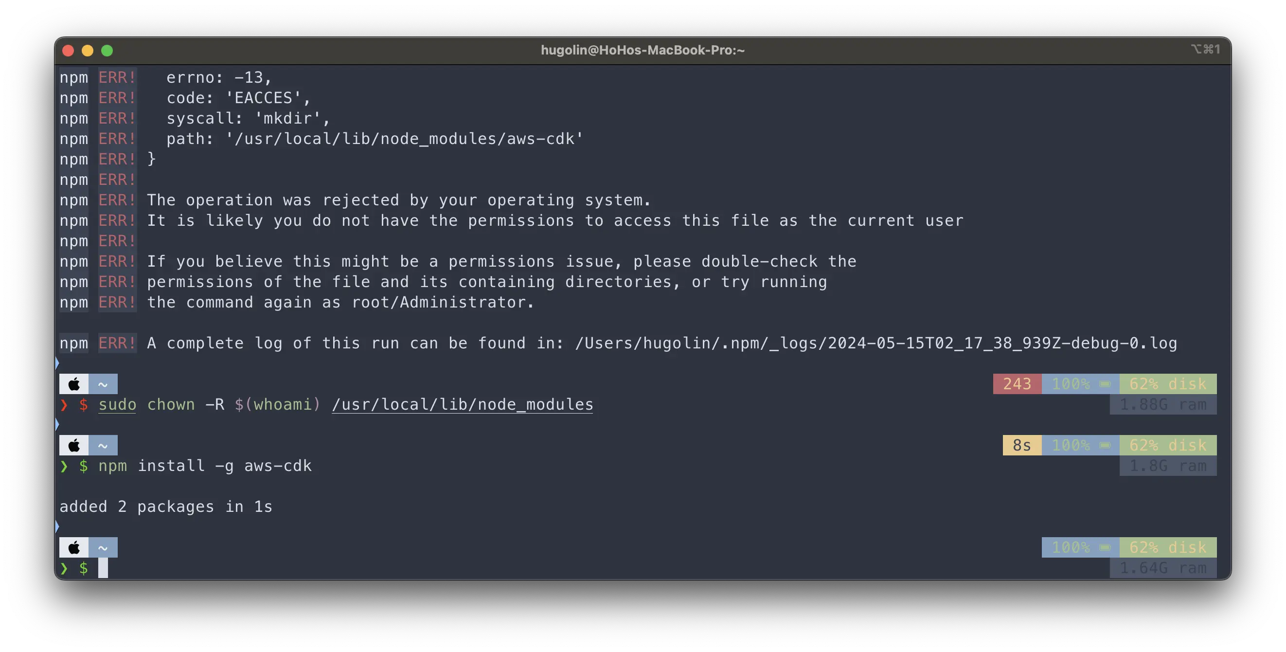 Install npm package again. It WORKED !!!
